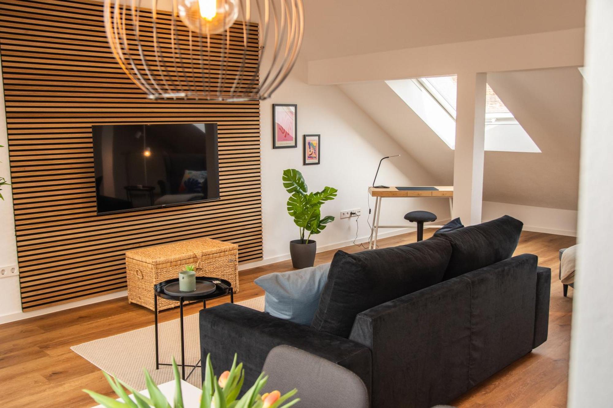 Das Raum-Wunder Mit Kueche Und Smart-Tv Karlsruhe Exterior photo